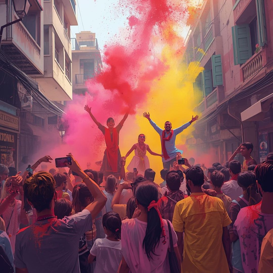 best places to celebrate Holi in India